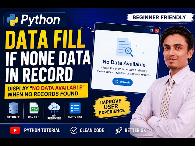 How to fill None record | Python