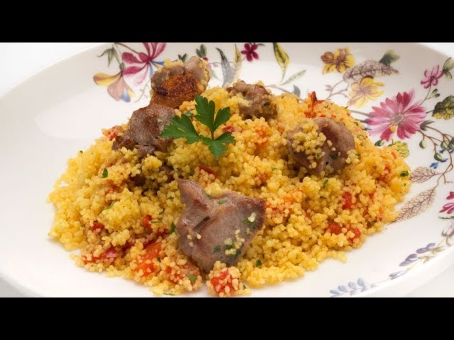 Lamb with couscous - Karlos Arguiñano