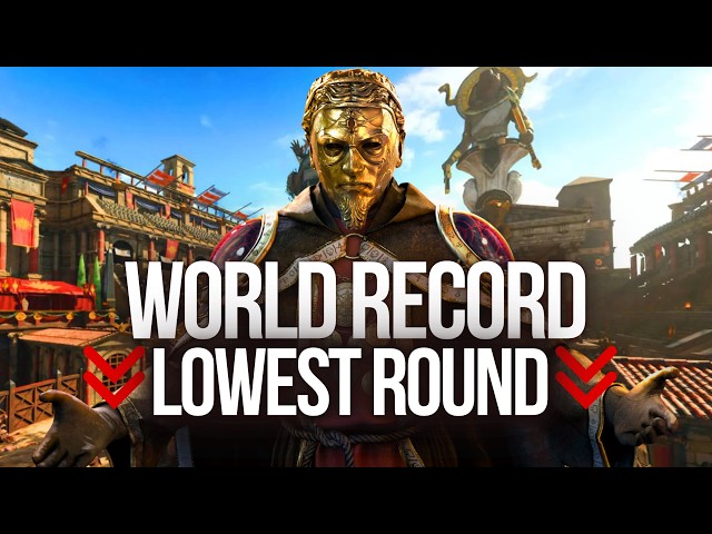 "IX" WORLD RECORD LOWEST ROUND EASTER EGG
