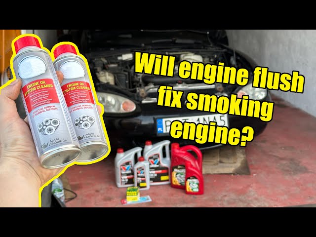 Do engine flush work? Trying to FIX my SMOKING engine - complete test