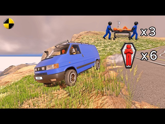 Realistic High-Speed Car Crashes in BeamNG.drive #181 | Ultra Detailed Crash Compilation