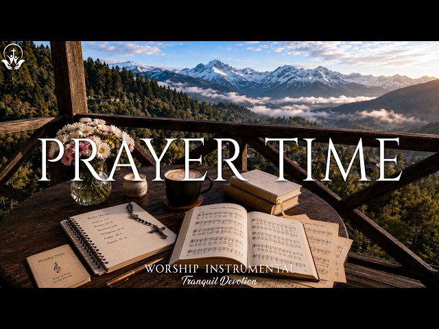 PRAYER TIME | Piano Soaking Worship Instrumental for Prayer, Bible Reading, Deep Peace and Surrender
