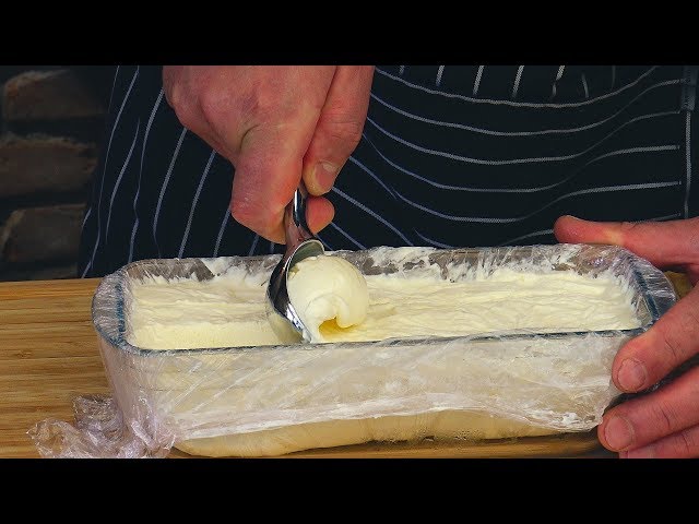 Homemade vanilla ice cream with 3 ingredients! /#Oddaszapaptucha