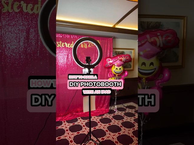 How To Make a DIY Photobooth 📸✨