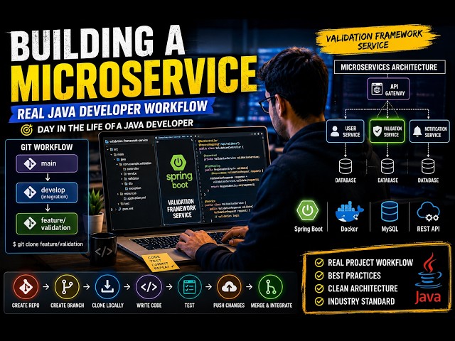 Real Java Developer Day-to-Day Work | Building a Validation Framework Microservice