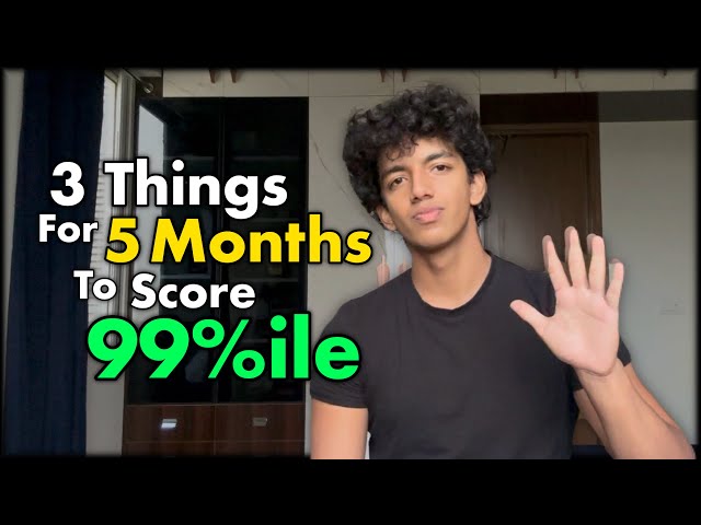 Unfortunately, Scoring 99%ile in 5 Months Is THIS EASY.