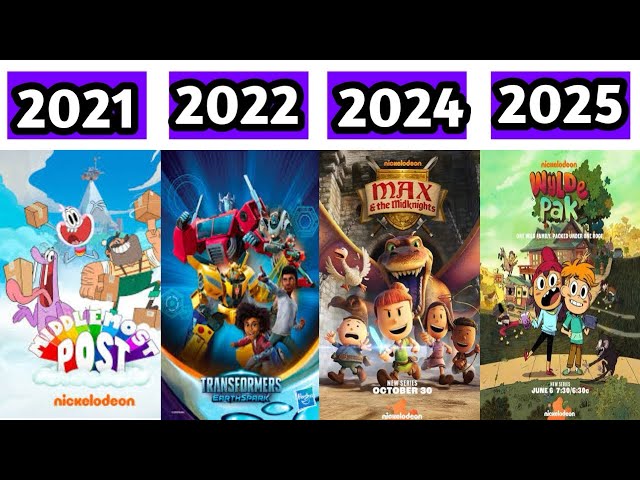 All Nickelodeon Animated Series (1991–2025)