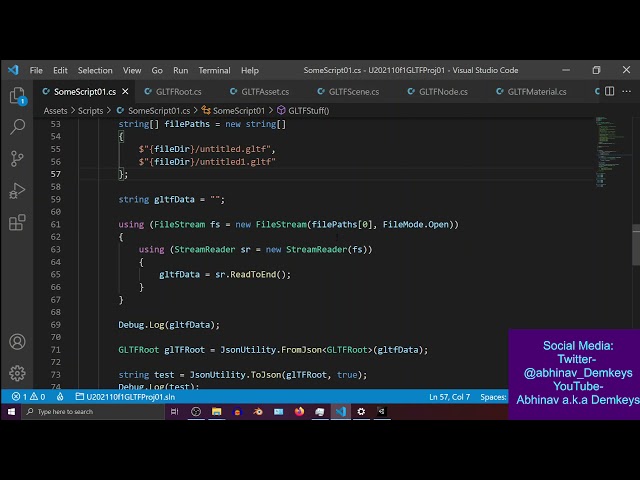 Demkeys Random Vlog #2 | Studying the glTF file format | 02/10/2021