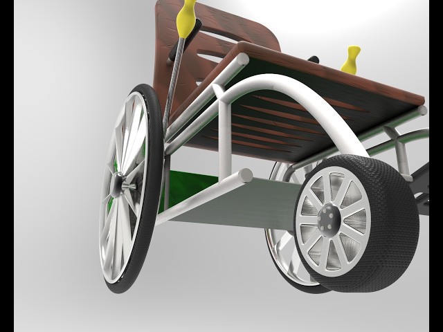 wheel chair prototype(نموذج لكرسي طبي)