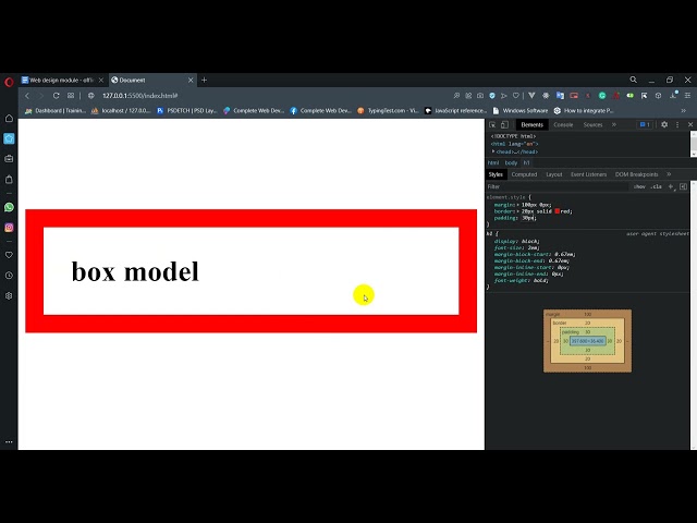css basics: 19 box model