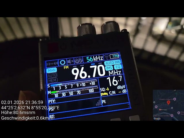 FM - One Frequency - Two Stations, Genoa, Italy