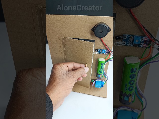 Door Security System | #tech #scienceproject #circuit