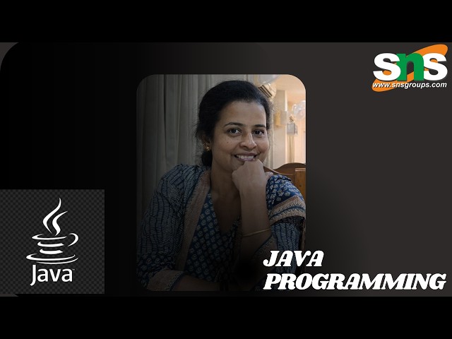 FileInputStream | Java Programming | SNSInstitutions