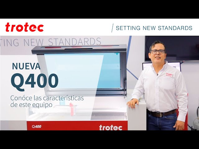 Nueva Q400 - Todo lo que requiere una cortadora láser | Trotec Laser