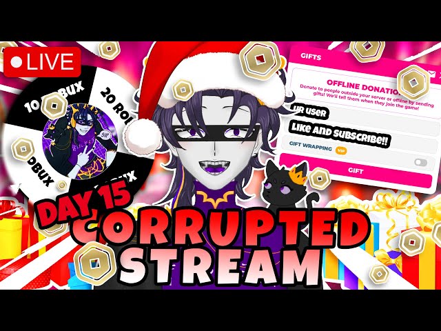 🔴 PLS DONATE LIVE 🔴🎄 VTuber Donating ROBUX | Spin the Wheel | 🎁 TTS ON | DAY 15🎄