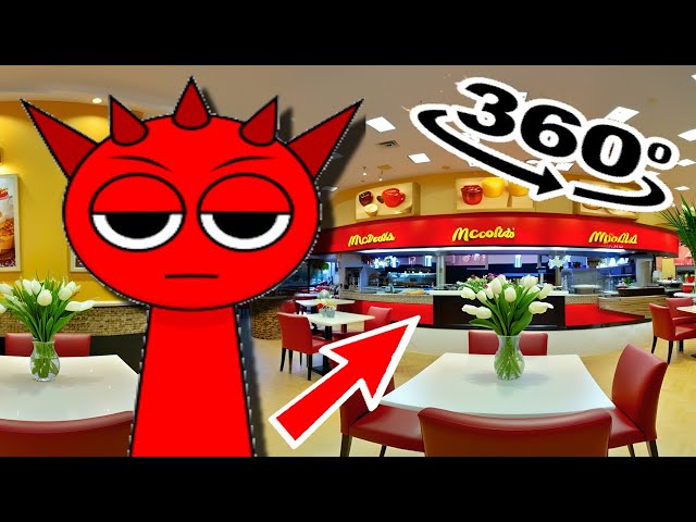 Find Raddy Incredibox Sprunki  in 360° VR  Animation