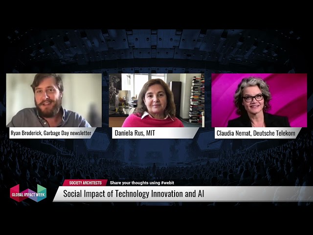 Panel Discussion: Social Impact of Technology Innovation and AI | Webit Global Impact Week 2021