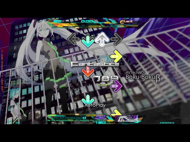 AVTechNO! - Boku-Boku .β (Stepmania Autoplay)