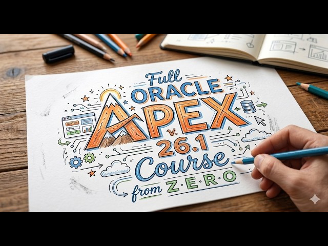ORACLE APEX 26: Full Course From Zero - SQL Workshop