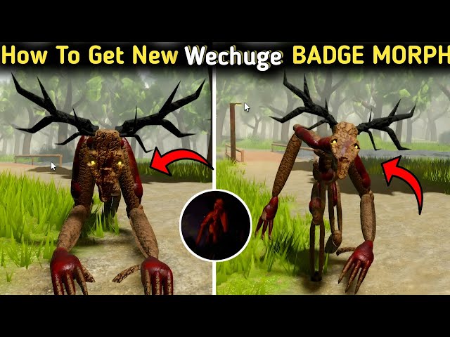 Cave Puzzle | HOW TO GET Wechuge BADGE MORPH In Roblox Cryptid Universe Rp | Wendigo Deer