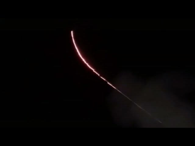 Phalanx CIWS C-RAM in action at night compilation