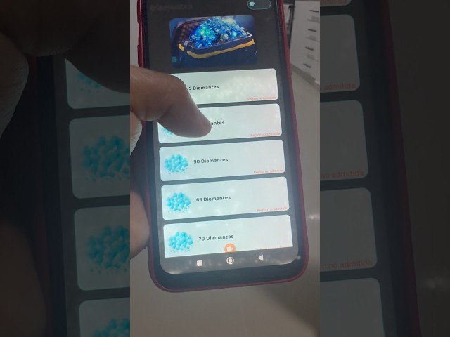I tried a free diamond app for Freefire. Does it work? #freefire