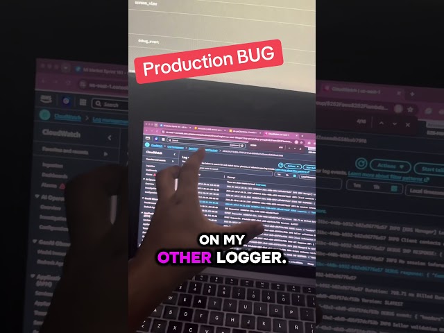 Production BUG #vibecoding #vibe #bug #programming