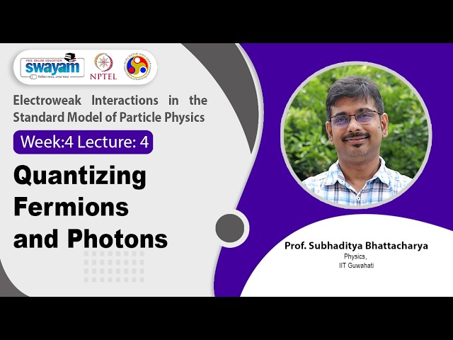 Lec 20: Quantizing Fermions and Photons