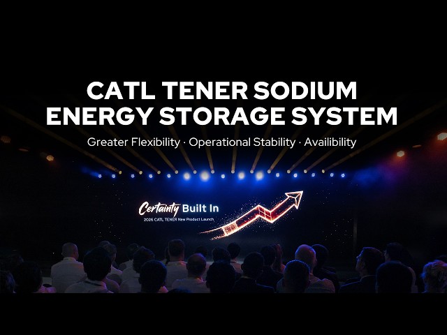 TENER Sodium: A 30MWh+ Sodium-Ion Energy Storage Solution