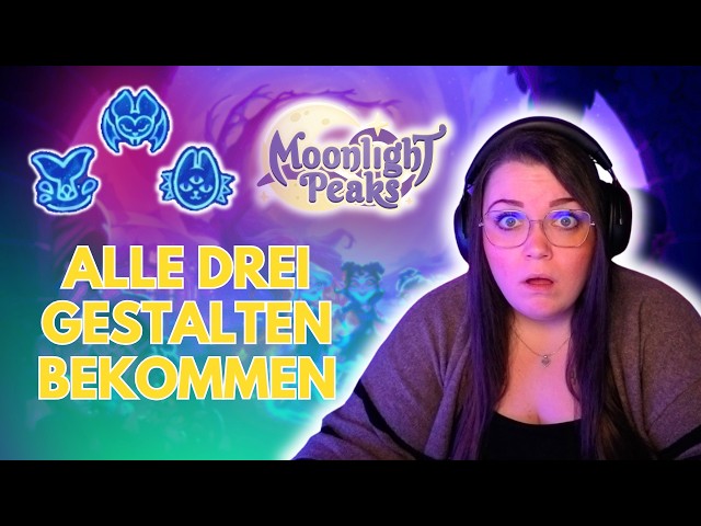 Moonlight Peaks - HOW TO GET ALL THREE SHAPESHIFTER FORMS AND WHEN ! 💜🧛🏽 | Tips and Tricks