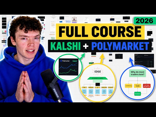 FULL POLYMARKET COURSE - 2026 UPDATED (prediction markets)