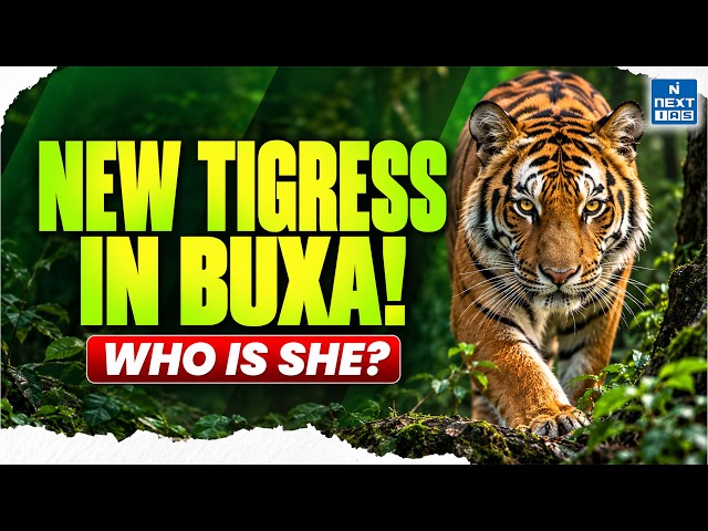 Buxa Tiger Reserve | Tiger Reintroduction, Wildlife Corridors & Geography | UPSC | NEXT IAS