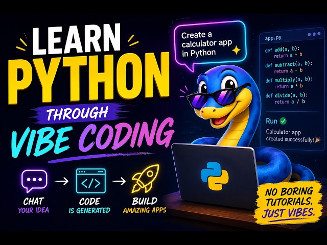 Learn Python with me Day-1 (Vibe coding) #ai