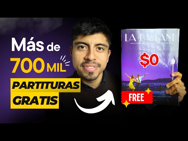 Descarga PARTITURAS GRATIS (100% legal)