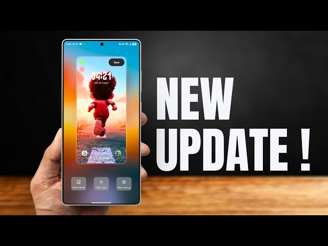Brand New Update for Samsung Galaxy Phones improves a beautiful customisation feature !