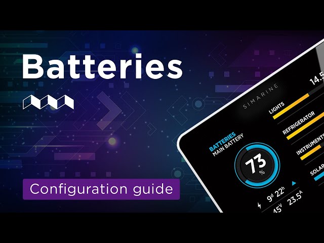 How to Configure the Batteries in PICO | Simarine How to