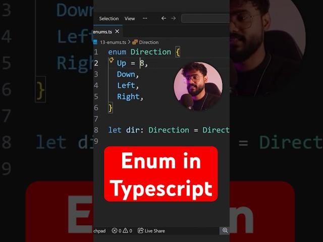 Enum in Typescript
