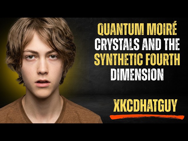 Quantum Moiré Crystals and the Synthetic Fourth Dimension|XKCVDHATGUY