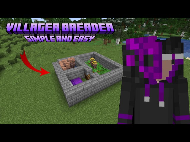Minecraft Java 26.3 Villager Breeder Tutorial! | Simple & Easy 👨‍🌾