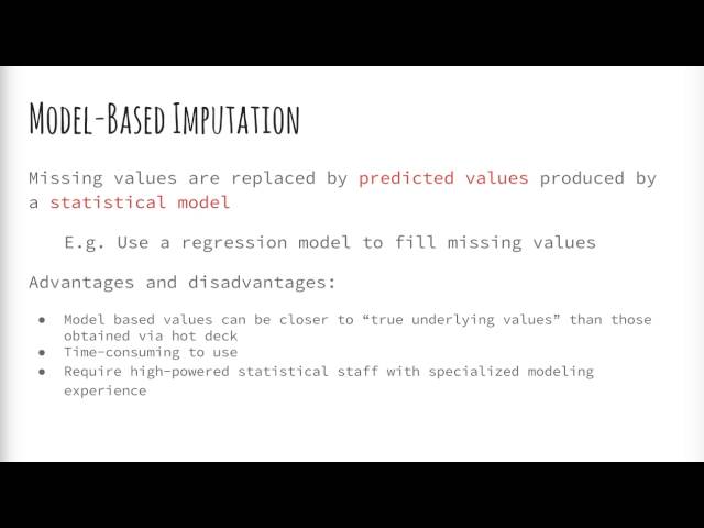 Practical Machine Learning: 2.2 - Data Cleaning