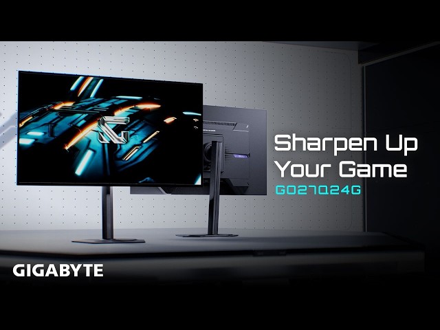 GIGABYTE GO27Q24G -  Sharpen Up Your Game | Official Trailer