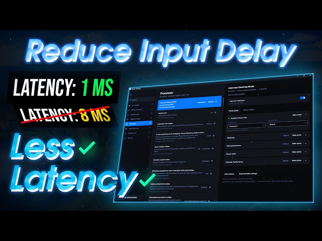 How to Reduce Input Delay Significantly for Gaming (ADVANCED)