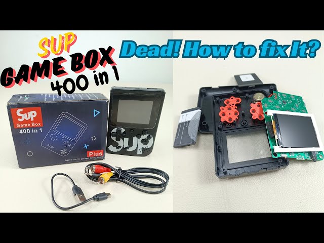 SUP Mario Game Box 400 in 1 Not Working | How to Fix | How to Repair!