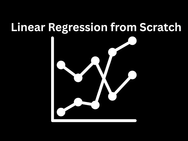 Linear Regression from Scratch, Spelled Out in Python