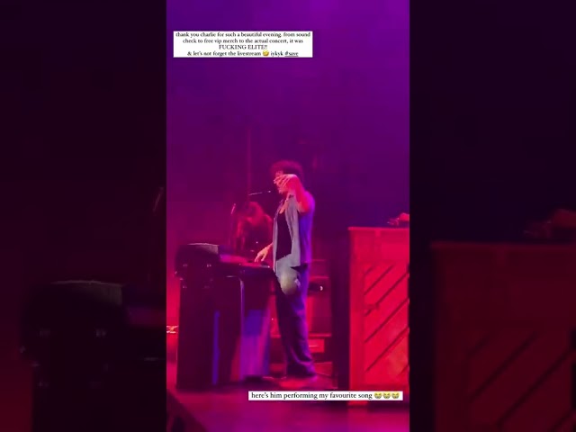 Charlie Puth performing That's Hilarious in Berlin [One Night Only Tour] | December 6, 2022