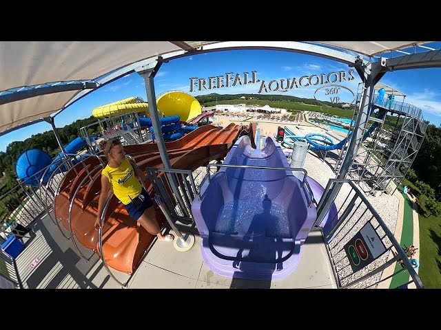 Aquacolors FreeFall 360° VR POV Onride