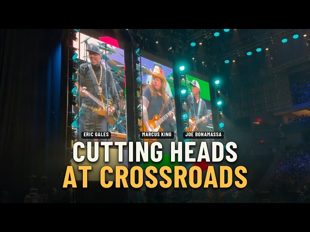 Eric Gales Marcus King and Joe Bonamassa Epic Guitar Battle Voodoo Chile At Crossroads 2026