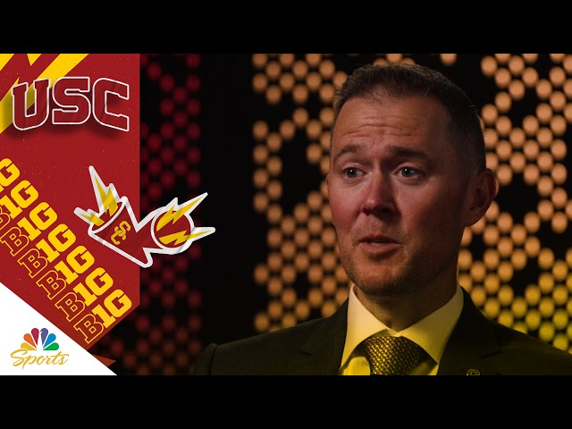 Lincoln Riley believes the time is now for USC Trojans in college football | Big Ten on NBC Sports