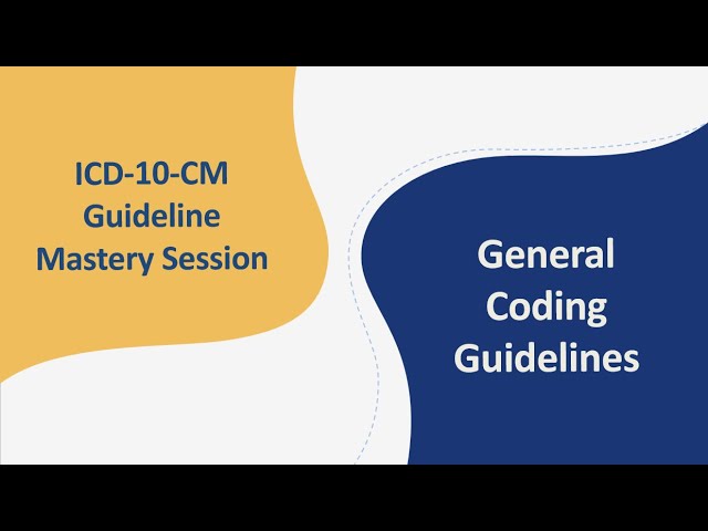 ICD-10-CM WEEK 1: General Coding Guidelines 📱
