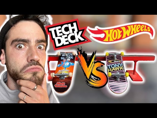 ❌ TECH DECK VS HOT WHEELS SKATE ❌ WHICH IS BETTER? 🤔